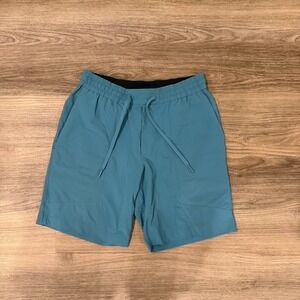 Lululemon Bowline Short 8" *Stretch RipstopCrest Blue Medium